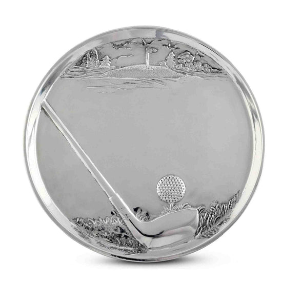 Vagabond House Round Golf Serving Tray - A Taste of Kentucky