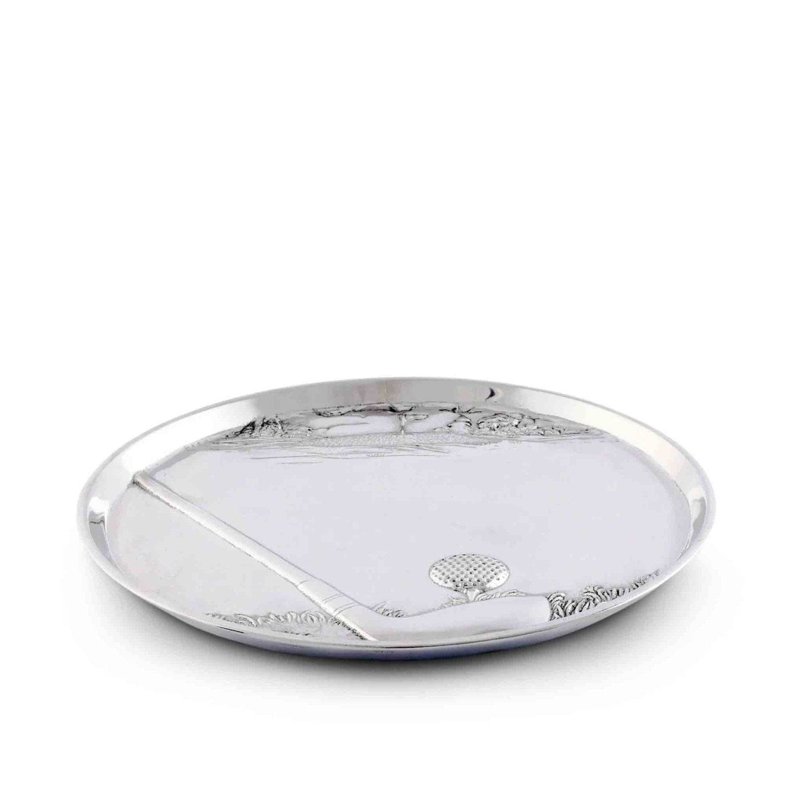 Vagabond House Round Golf Serving Tray - A Taste of Kentucky