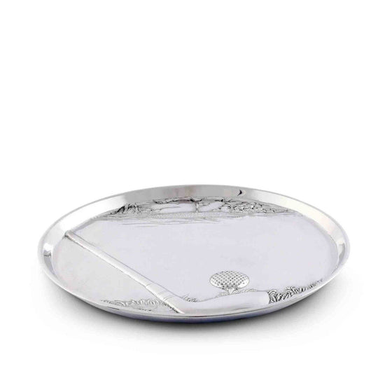 Vagabond House Round Golf Serving Tray - A Taste of Kentucky