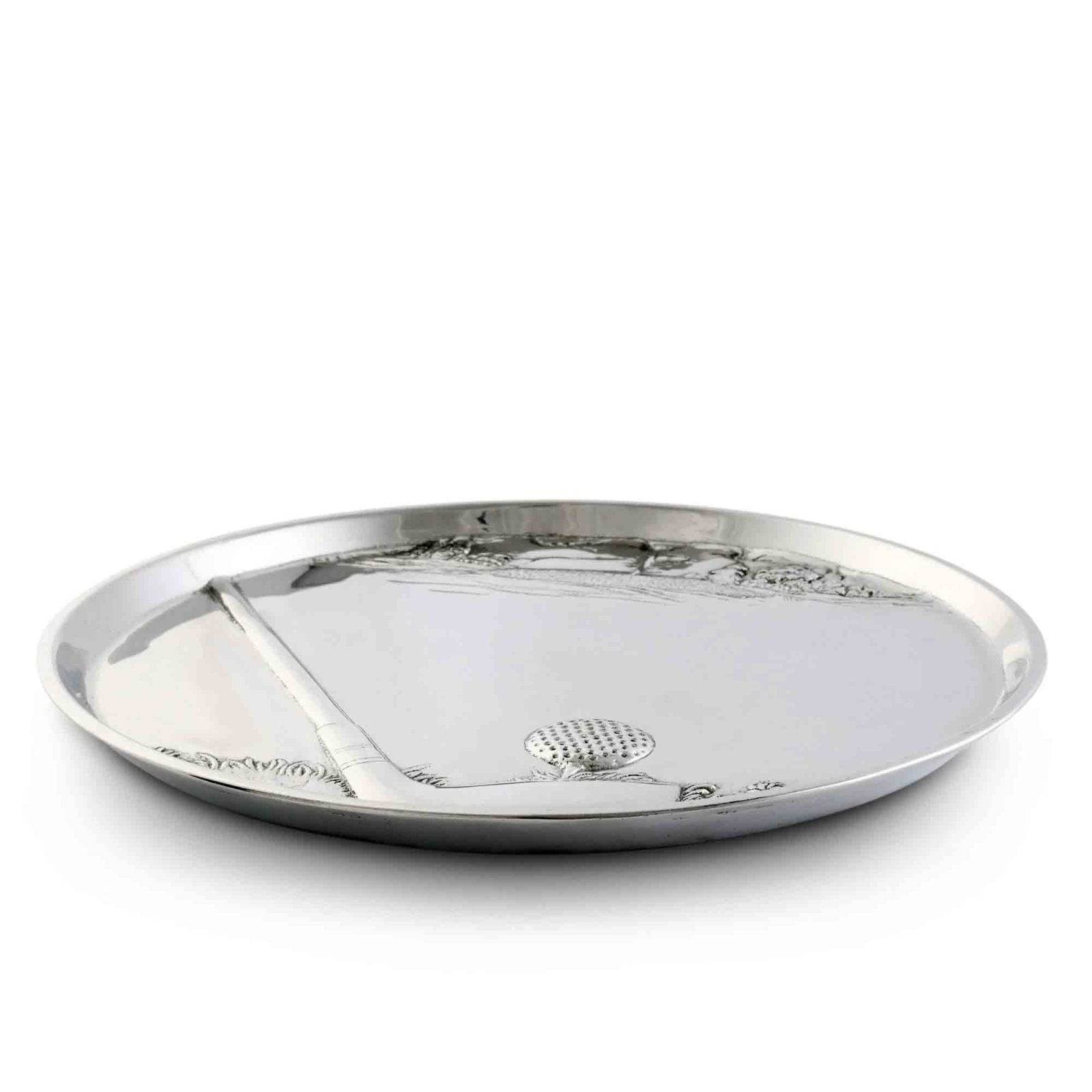 Vagabond House Round Golf Serving Tray - A Taste of Kentucky