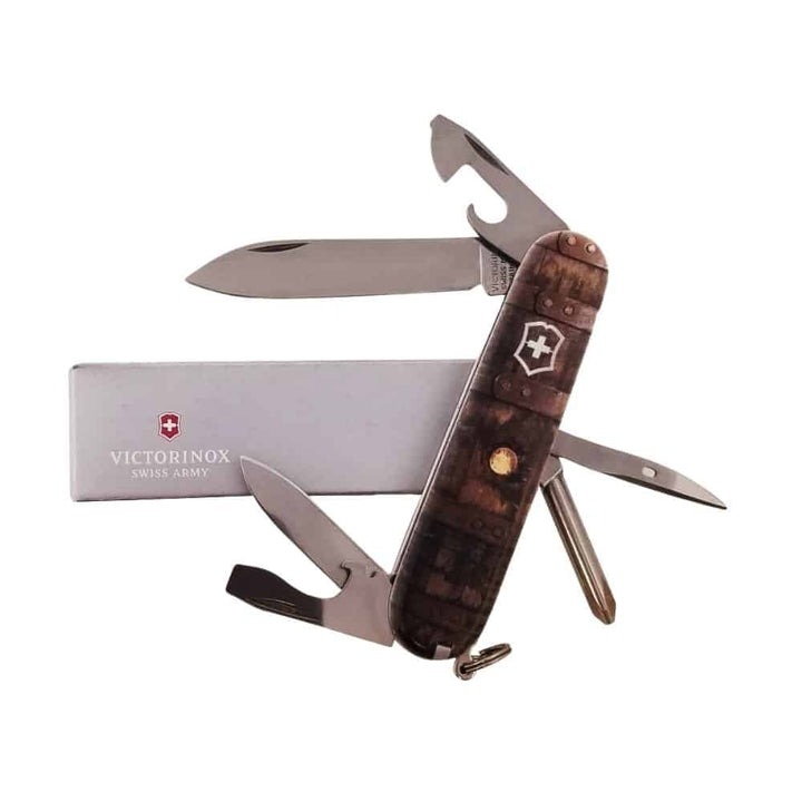 Victorinox Simulated Bourbon Barrel Artwork Tinker Swiss Army Knife - A Taste of Kentucky