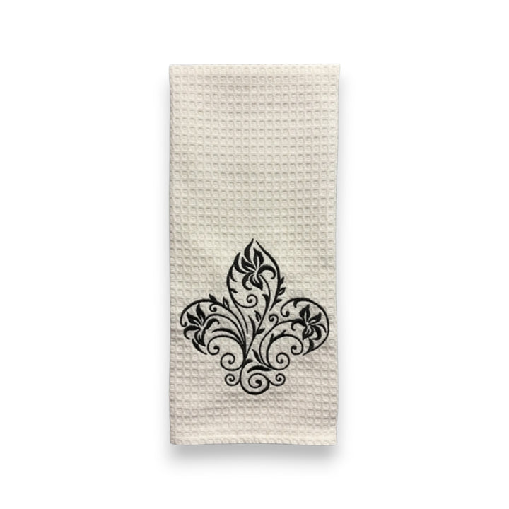 Louisville Embroidered Tea Towel