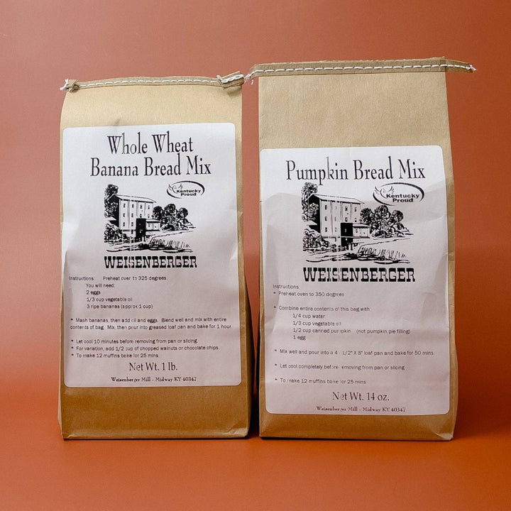 Weisenberger Mills Seasonal Bread Mixes - A Taste of Kentucky