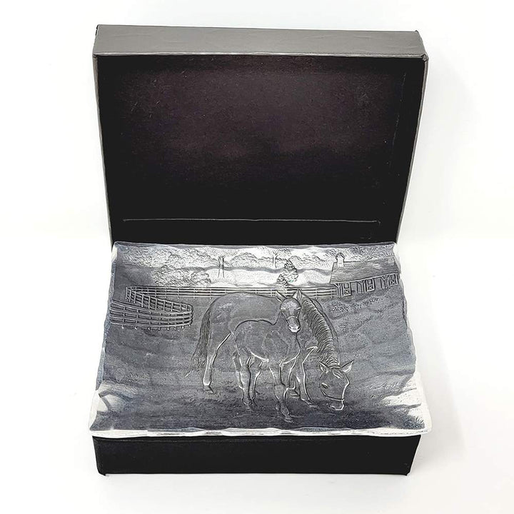 Wendell August Forge Horse Accessory Tray - A Taste of Kentucky