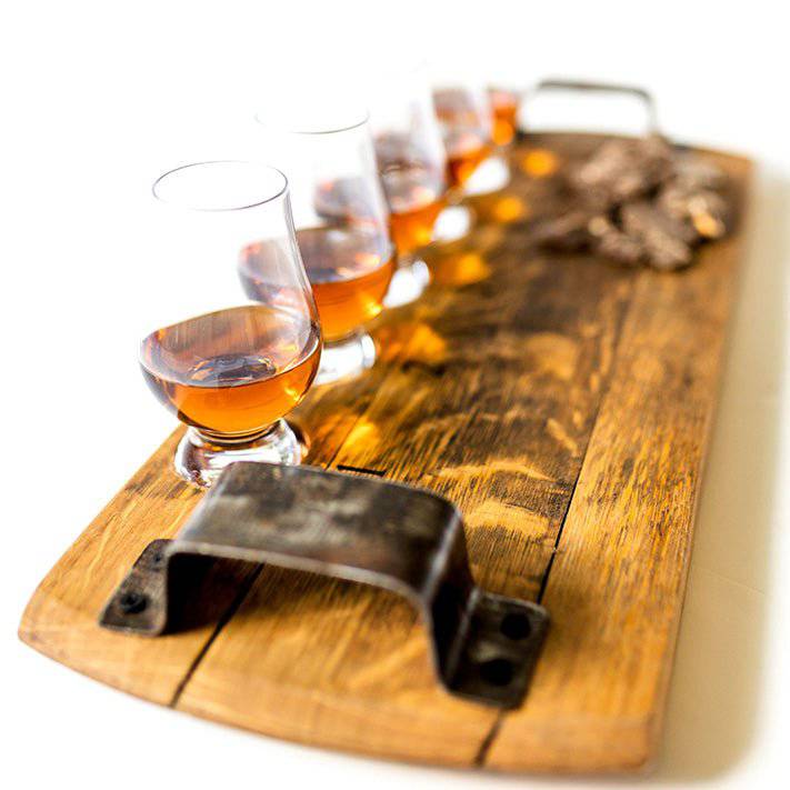Whiskey Tasting Flight Tray - A Taste of Kentucky
