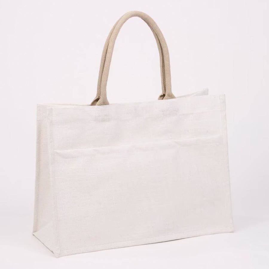 White Jute Carry - All Tote - A Taste of Kentucky