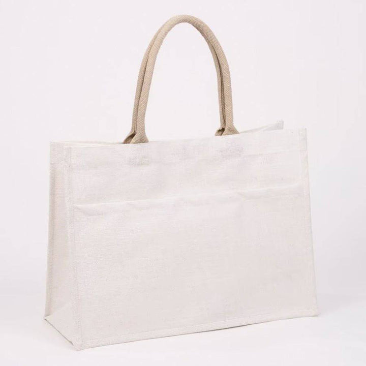 White Jute Carry - All Tote - A Taste of Kentucky
