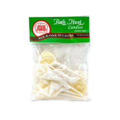 Ruth Hunt Candies. Ale-8-one Suckers Package