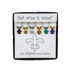 Wine Charms Fleur de Lis