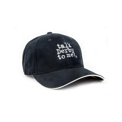 Talk Derby To Me Baseball Cap black