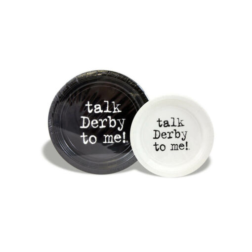 Talk Derby To Me Party Plates