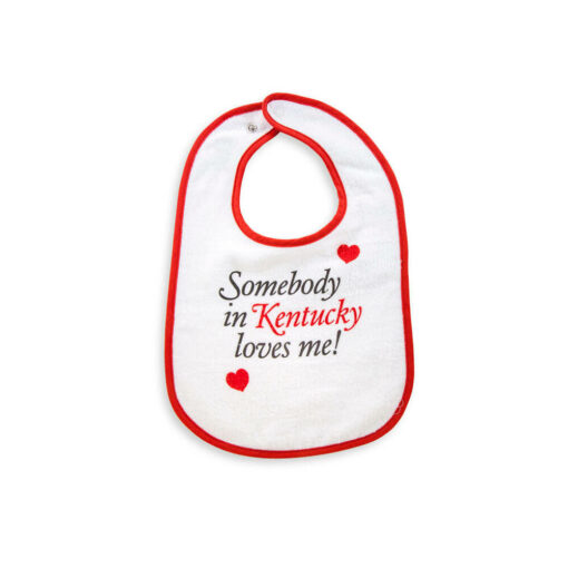 Somebody in Kentucky Loves Me Baby Bib