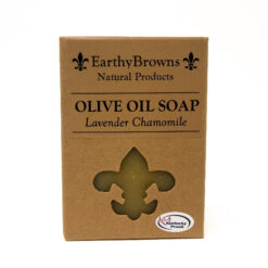 EarthyBrowns Olive Oil Bar Soap Lavender Chamomile