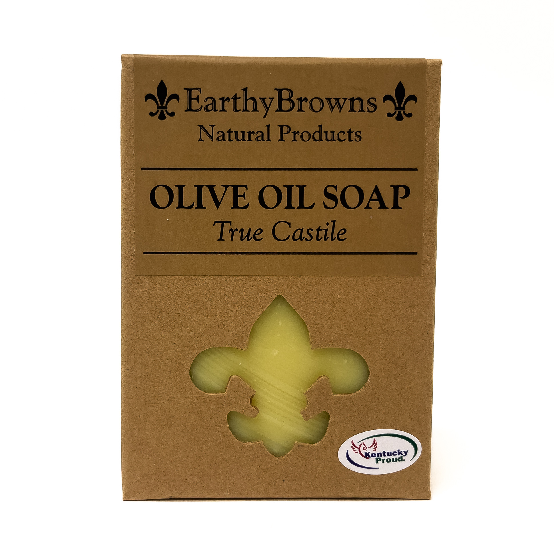 EarthyBrowns Olive Oil Bar Soap True Castile