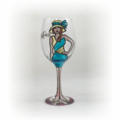 Gail Corso-Dawn Derby Diva Glass