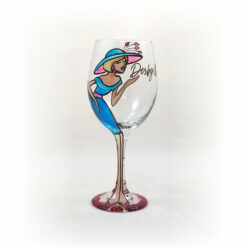 Gail Corso-Belle Derby Diva Glass