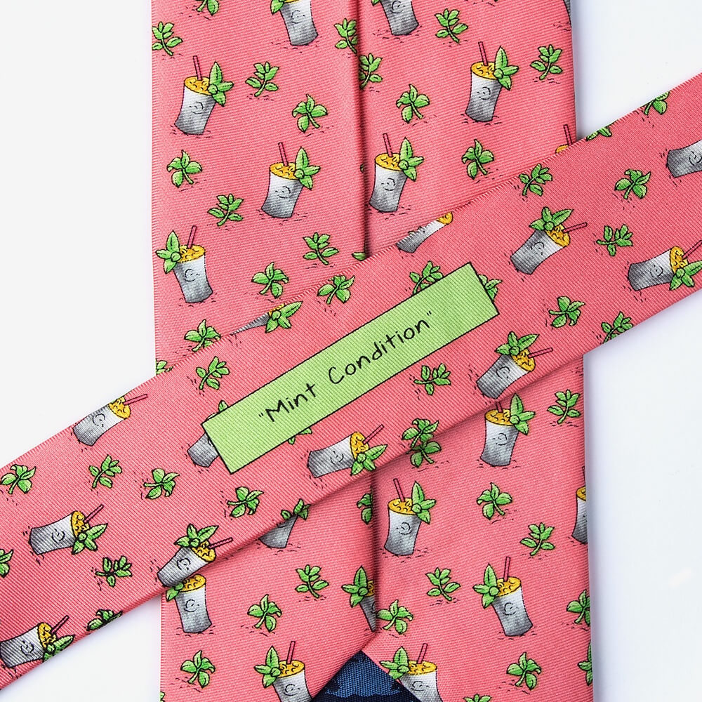 Mint Condition Tie - coral
