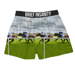 Brief Insanity Horse Racing Boxers