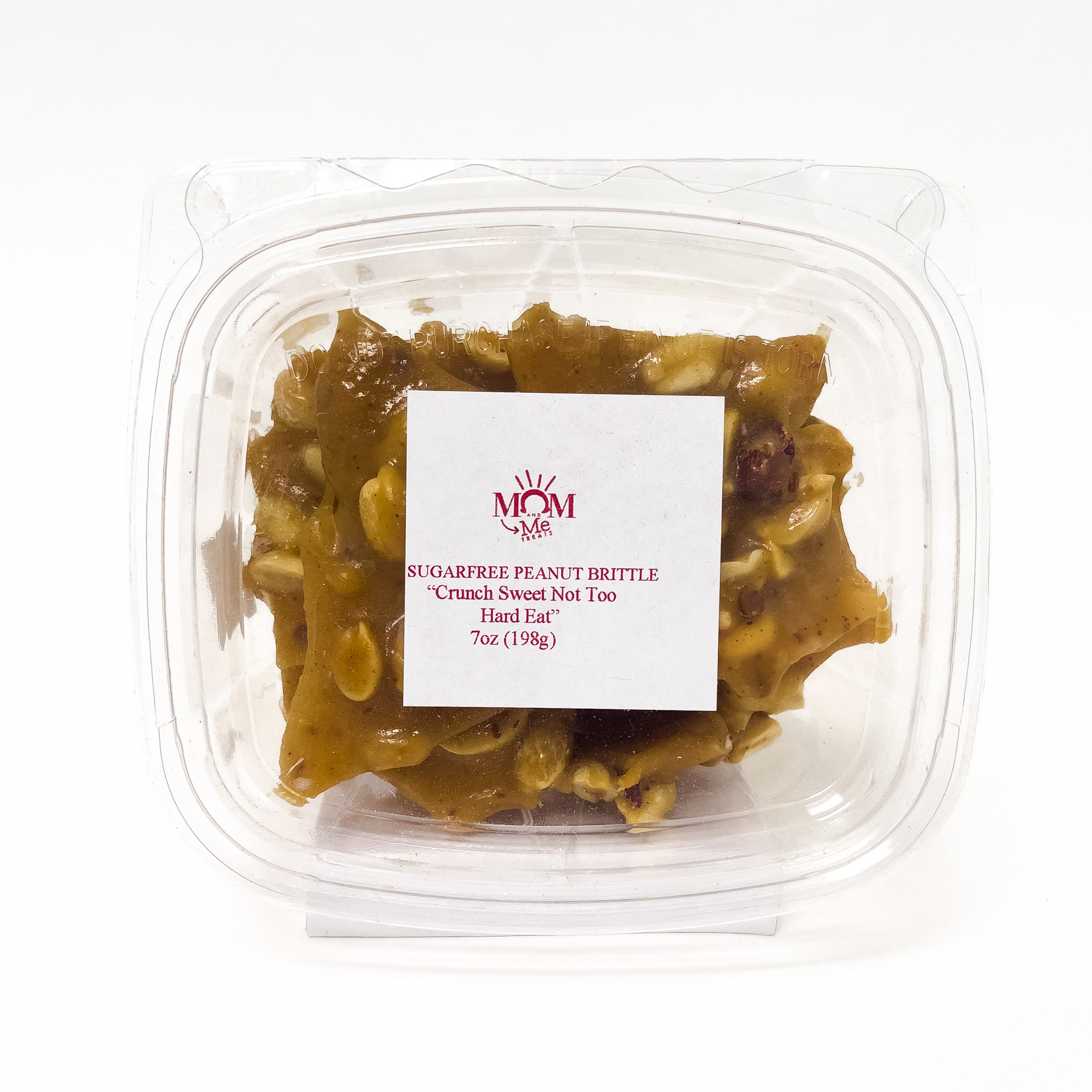 Mom and Me Sugar Free Peanut Brittle Box