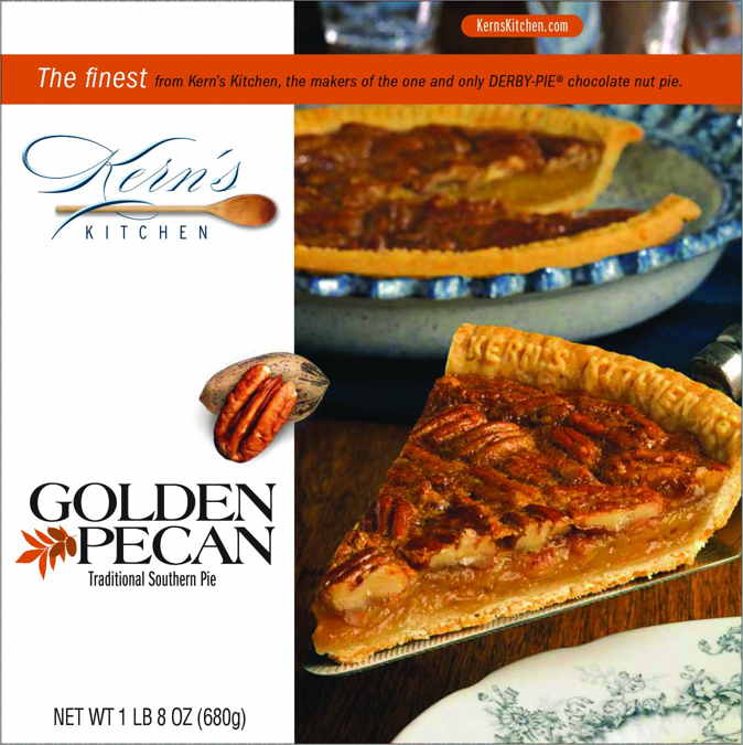 Golden Pecan Pie from Kern's Kitchen box