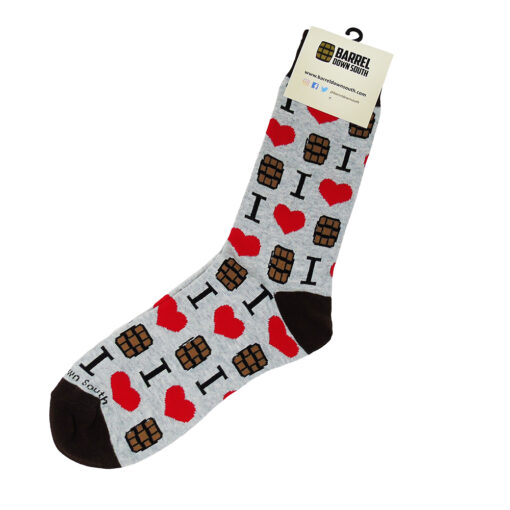 Barrel Down South Socks i heart bourbon