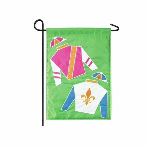 Racing Silks Party Garden Flag