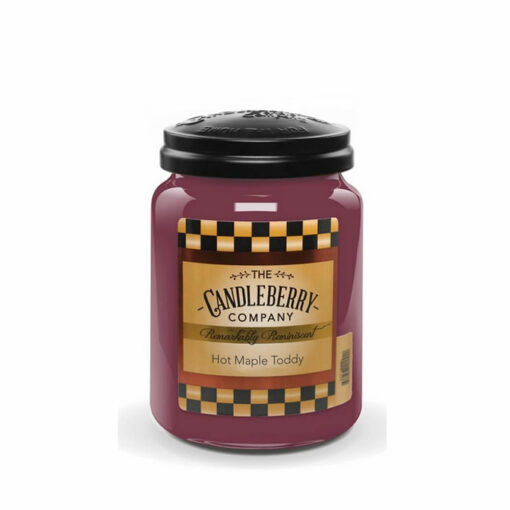 Candleberry Jar Candles - Hot Maple Toddy, 26 oz