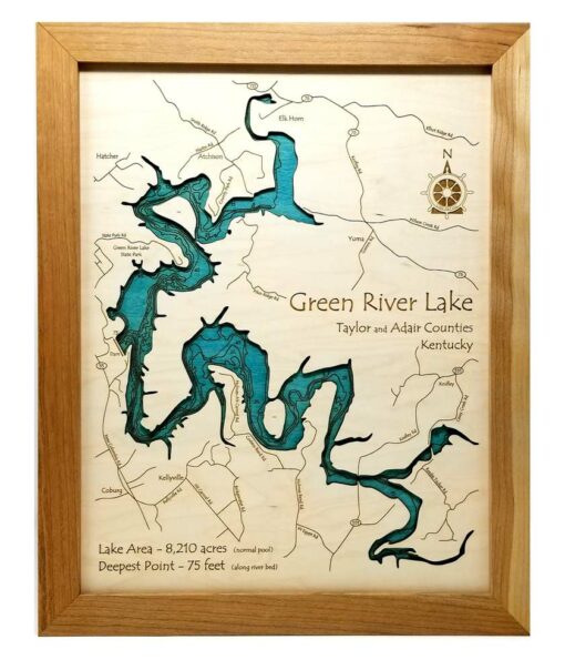 Kentucky Lake Art. Green River Lake