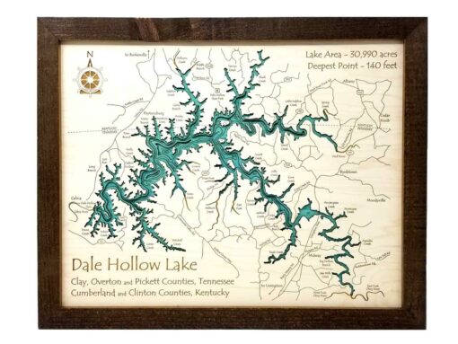 Kentucky Lake Art. Dale Hollow Lake