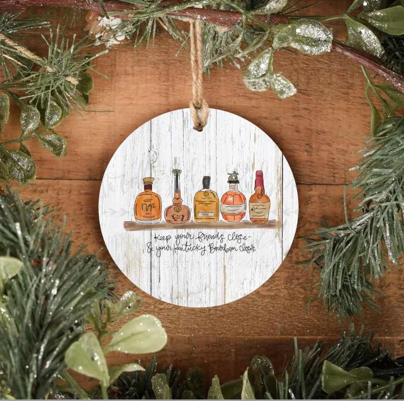 Doodles by Rebekah Christmas Ornaments - if it ain't bourbon