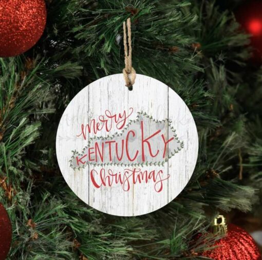 Doodles by Rebekah Christmas Ornaments - kentucky