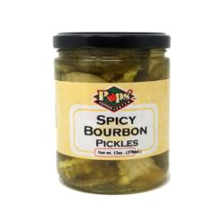 Pops' Pepper Patch Spicy Bourbon Pickles
