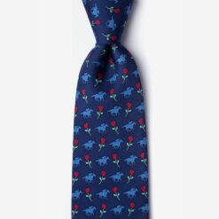 Victory Rose Tie - blue