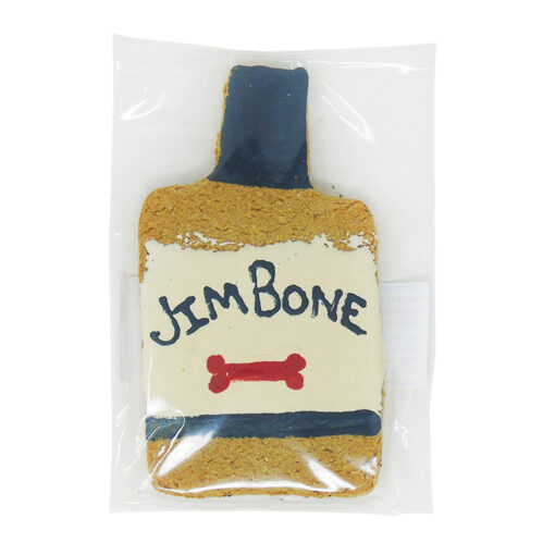 Wigglewow® Bourbon Bottle Inspired Dog Treats - jim bone design