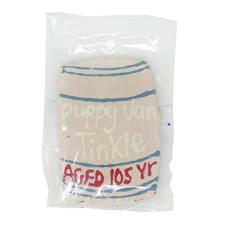 Wigglewow® Bourbon Bottle Inspired Dog Treats - puppy van winkle design