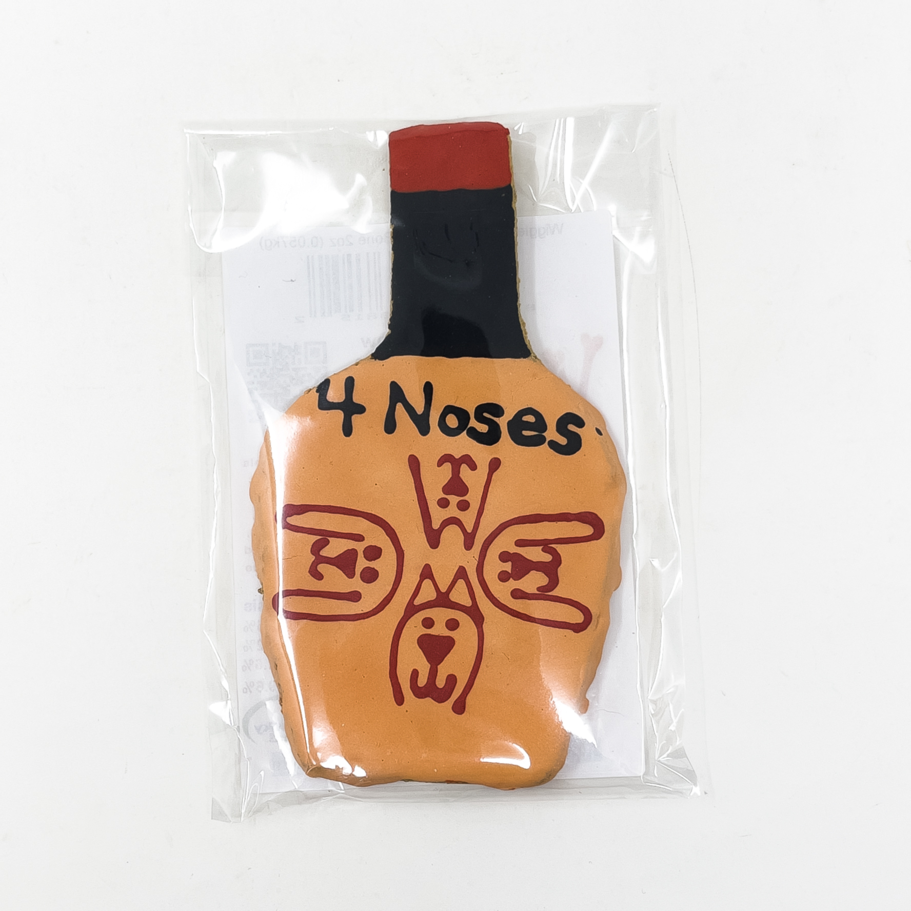 Wigglewow® Bourbon Bottle Inspired Dog Treats - 4 Noses