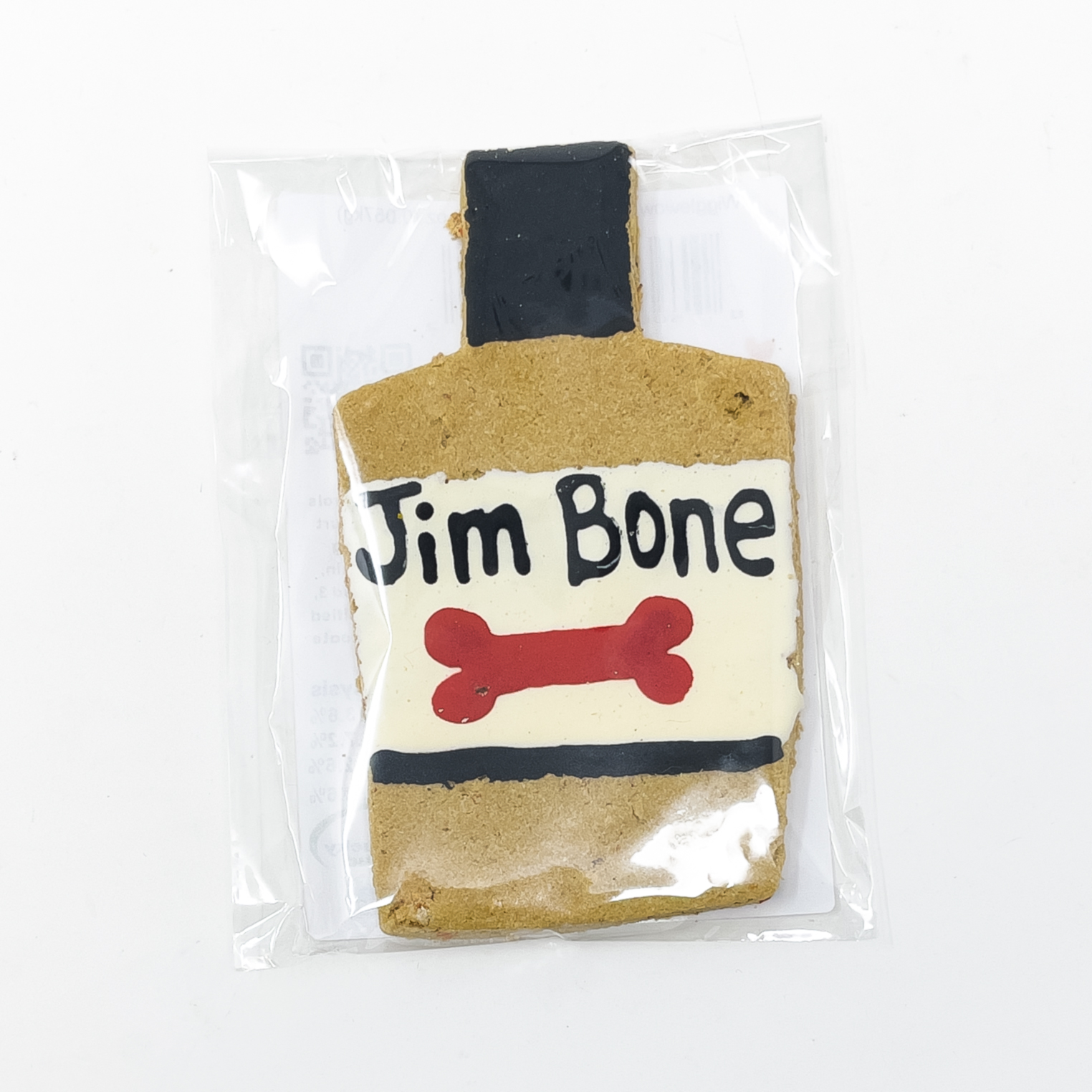Wigglewow® Bourbon Bottle Inspired Dog Treats - Jim Bone