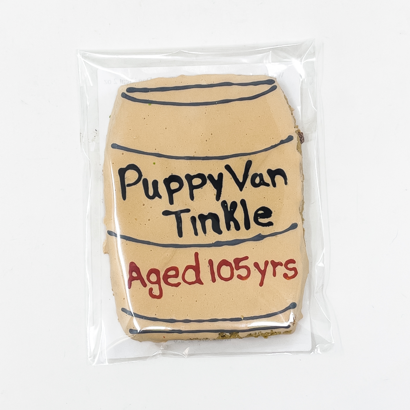 Wigglewow® Bourbon Bottle Inspired Dog Treats - Puppy Van Tinkle
