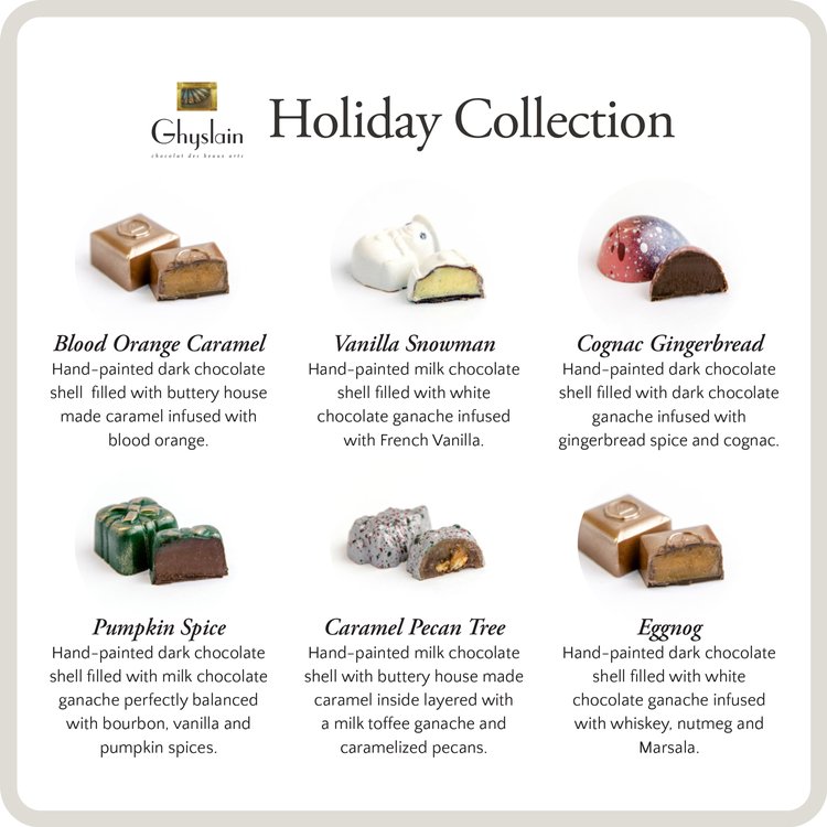 Ghyslain’s Holiday Gourmet Chocolate