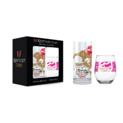 2023 Official 149th Oaks and Kentucky Derby Julep Glass Set