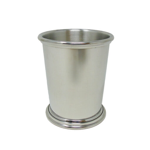 Kentucky Mint Julep Cup Polished Pewter - Plain