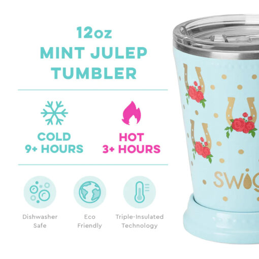 Swig Run For the Roses Mint Julep Tumbler (12oz)