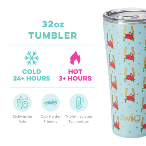 Swig Run For the Roses Tumbler (32oz)
