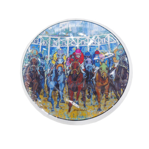 They're Off! Derby 7" Paper Plate