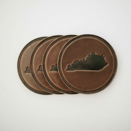Kentucky State Round Clayton & Crume Coasters