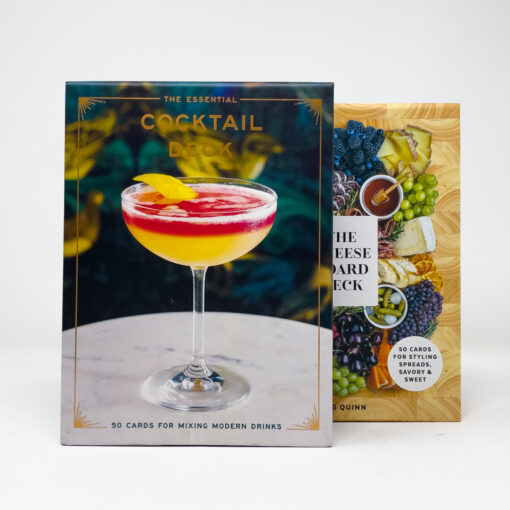 Cocktail and charcuterie board how to card Creation Deck
