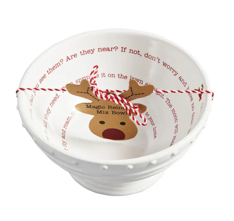 Magic Reindeer Mix Bowl Mud Pie