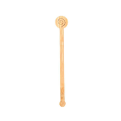 Fancy Swirl Bamboo Coffee Stirrers