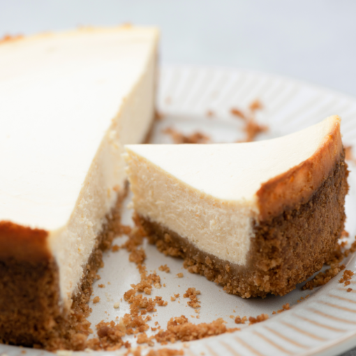 Adam Matthews Bourbon Caramel Cheesecake