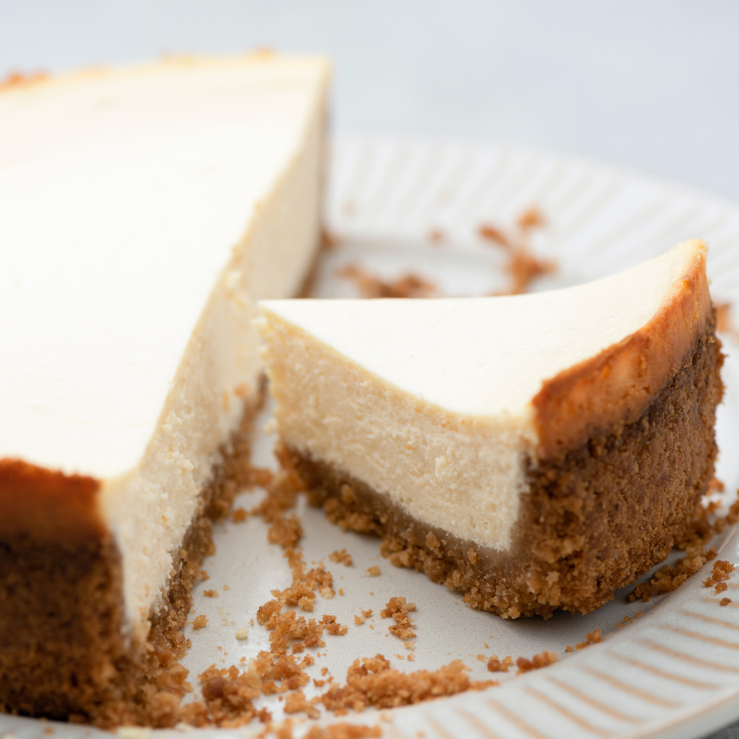 Adam Matthews Bourbon Caramel Cheesecake